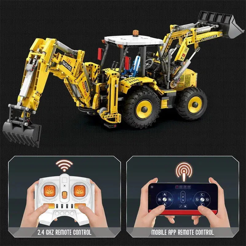 RC Truck Construction Vehicles 2466 Pieces-2