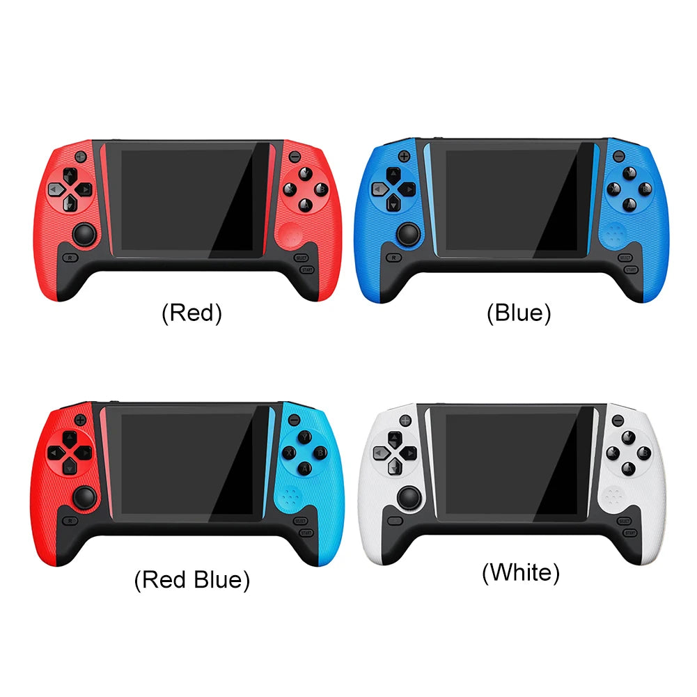 Gaming Console 3.5inch LCD Screen Built-in 500 Games Nostalgic Game Console Video Game Console for Kids Adults for Single Player
