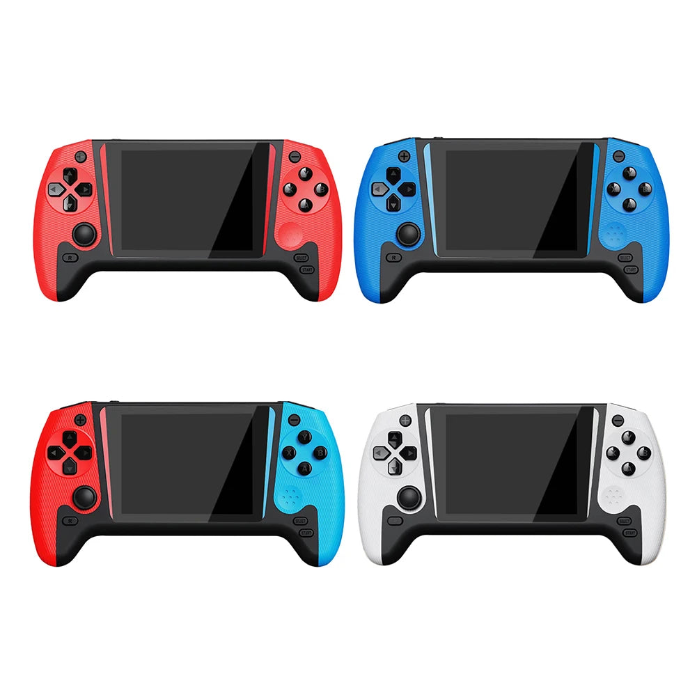 Gaming Console 3.5inch LCD Screen Built-in 500 Games Nostalgic Game Console Video Game Console for Kids Adults for Single Player
