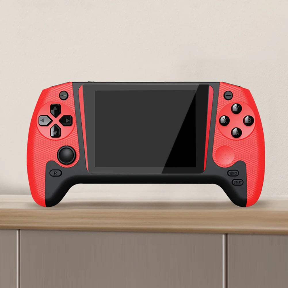 Gaming Console 3.5inch LCD Screen Built-in 500 Games Nostalgic Game Console Video Game Console for Kids Adults for Single Player