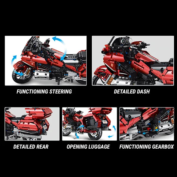 Crimson Cruiser 1358pcs-3