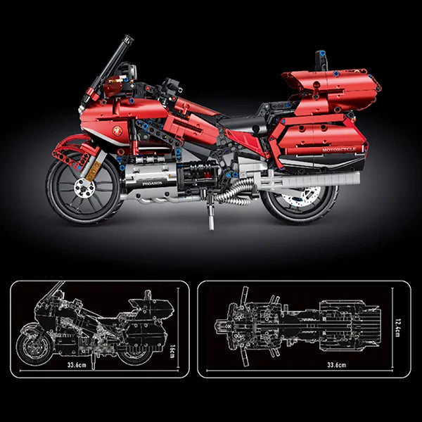 Crimson Cruiser 1358pcs-4